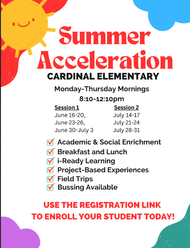 Summer Accel Registration